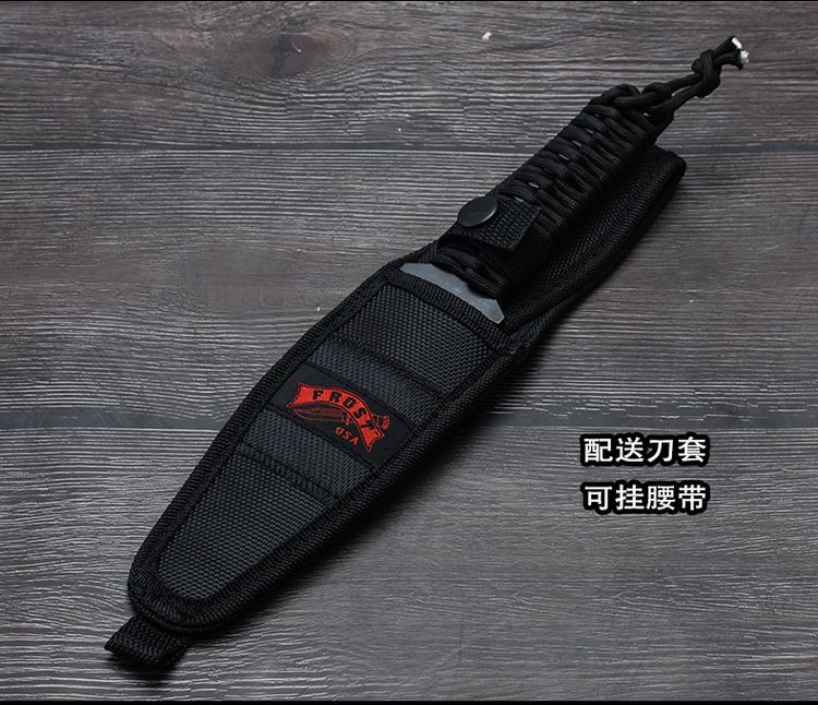Wolverine Dao ngoài trời Dao bỏ túi quân đội Dao có cạnh Dao cầm tay sắc bén Độ cứng cao Dao thẳng Trường sống còn dao quân sự - Công cụ Knift / công cụ đa mục đích