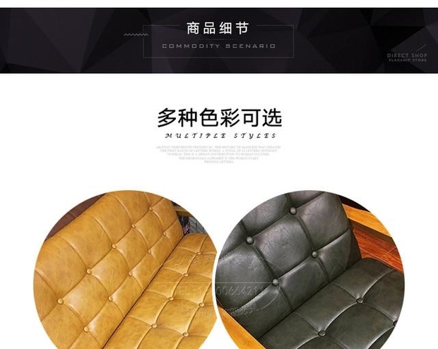 2019 nội thất mới Ghế sofa gỗ rắn Bắc Âu Món tráng miệng Cửa hàng trà sữa Dinette Leisure West - FnB Furniture