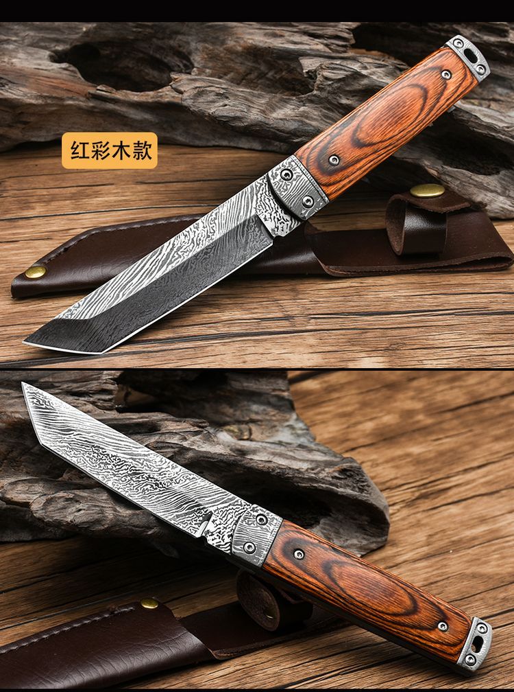 Dao ấn độ lưỡi dao tự vệ vũ khí lạnh dao tritium dao di động kiếm ngoài trời dao bỏ túi thẳng sói - Công cụ Knift / công cụ đa mục đích