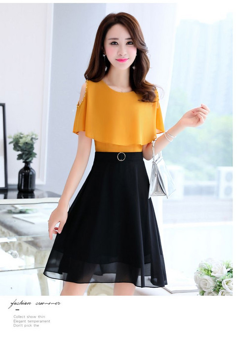 Dịp chính thức đầm voan nữ mùa hè 2019 khí chất nữ mới đầm bụng bụng Tây Tạng váy thon - váy đầm