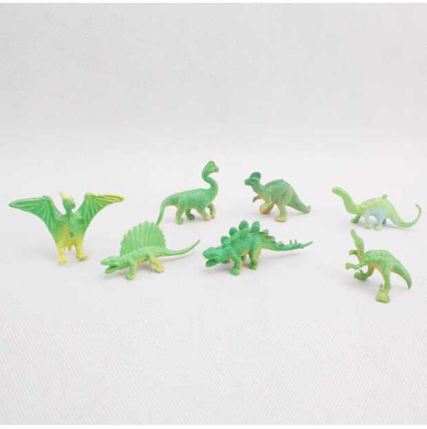Dibang-731 trẻ em 22 mô phỏng khủng long tĩnh 2 inch +2 nhận dạng mô hình động vật bằng nhựa mô hình đồ chơi cao cấp