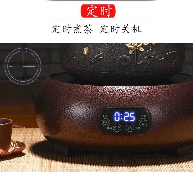 Bạn bè của nhà thờ, bếp gốm điện, bếp trà, bếp nấu tại nhà, bảng vi tinh thể mini, lò nước sôi hồng ngoại xa, nồi sắt, không chọn - Bếp điện bếp ga âm hồng ngoại