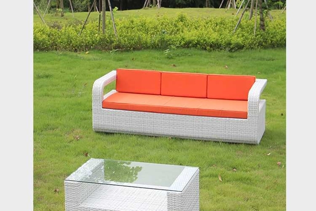 Bàn ghế ngoài trời mây ban công sofa ngoài trời giải trí giả mây mây ghế sofa mây đồ nội thất người duy nhất - Nội thất siêu thị