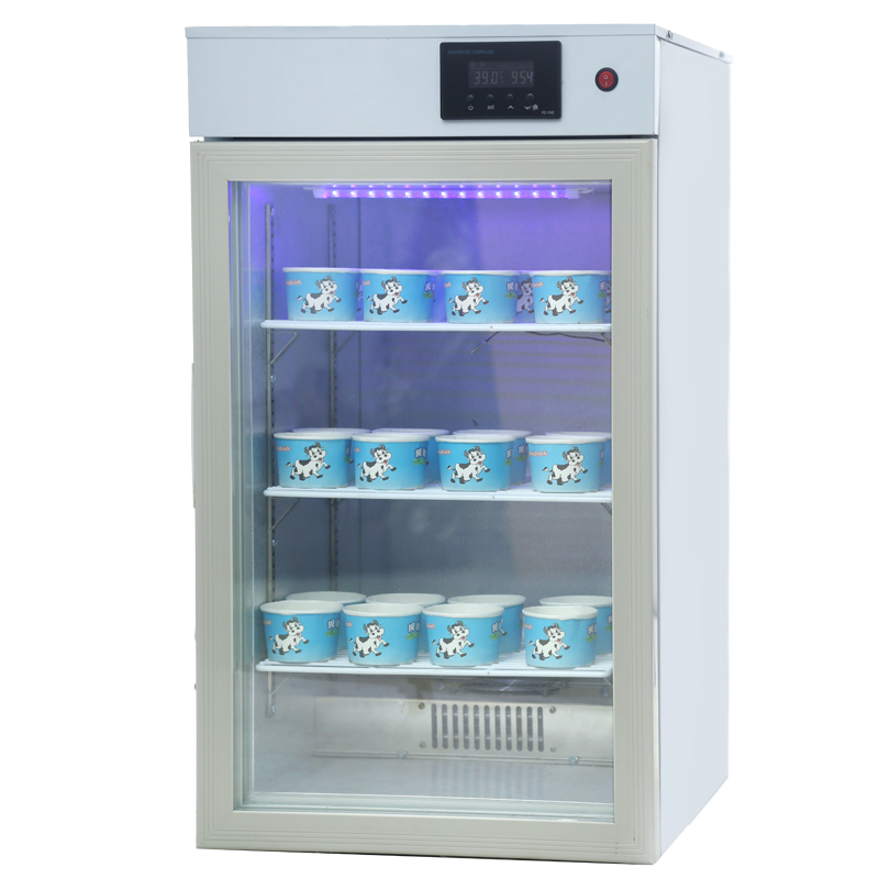 máy làm sữa chua 8 cốc thủy tinh Máy làm sữa chua tự chế lên men máy làm lạnh lớn, vừa và nhỏ tự động một cửa natto máy làm sữa chua thương mại - Sản xuất sữa chua máy ủ yaourt