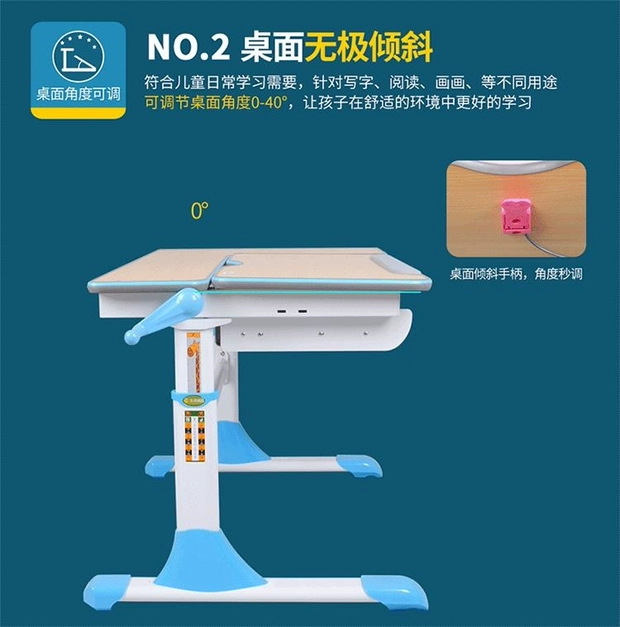 Bộ bàn ghế học trẻ em thương hiệu Đài Loan Bộ bàn ghế trẻ em dài 100cm có thể nâng và hạ tay học sinh - Nội thất giảng dạy tại trường