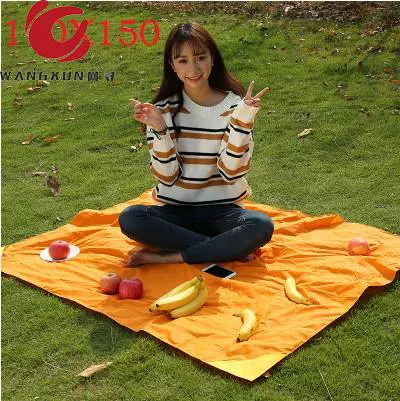 Thảm chống thấm bãi biển dã ngoại vải ngoài trời siêu nhẹ thảm dã ngoại thảm trải sàn chống ẩm thảm dã ngoại thảm cỏ du lịch mùa xuân tiện lợi - Thảm chống ẩm / Mat / Gối