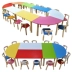 Bàn dài dày bài tập về nhà mẫu giáo bàn ghế trang trí tiểu học và trung học trang trí bàn ăn đơn đồ nội thất đôi tăng bàn - Nội thất giảng dạy tại trường