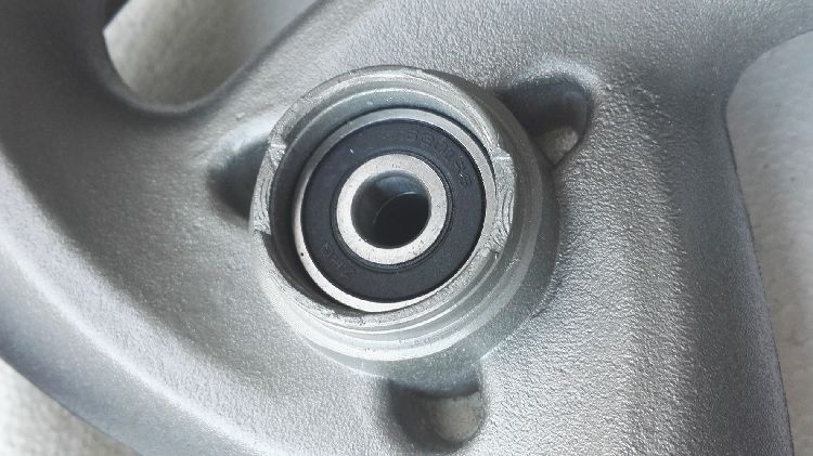 Áp dụng vòng thép phía trước Yamaha Fu Rui 100 thép trước LYM100T-2 bánh trước bằng nhôm - Vành xe máy căm xe sirius