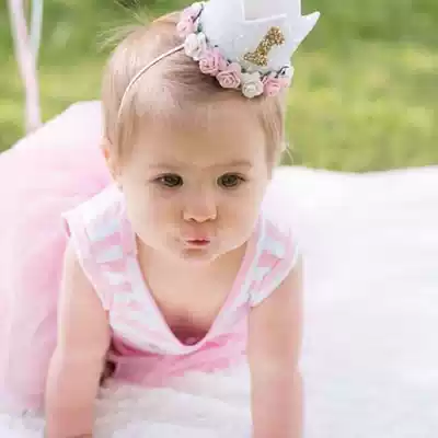 children hair crown hair decoration baby birthday party