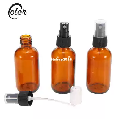 3Pcs Pack 50ML Empty Glass Spray Bottle Essential Oil Chemic