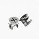 Three-in-one connecting piece screw eccentric wheel iron nut wardrobe drawer desk office furniture connection accessories hardware