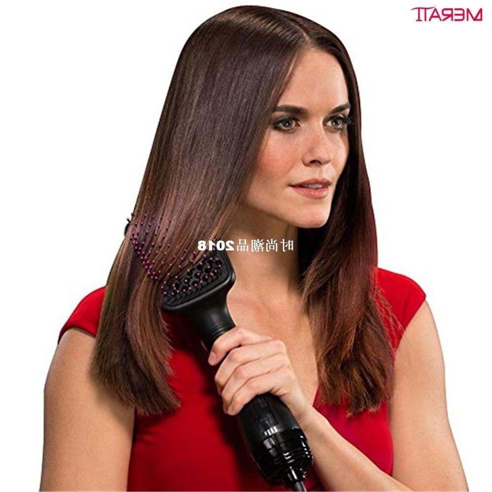 one step hair dryer styler hot air padddle brush neg