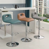Стул Nordic Bar, Modern Simple Tripting Transfer Bar Bar, Light Luxury, High -Foot Stool Bar Стул обратно высокий стул