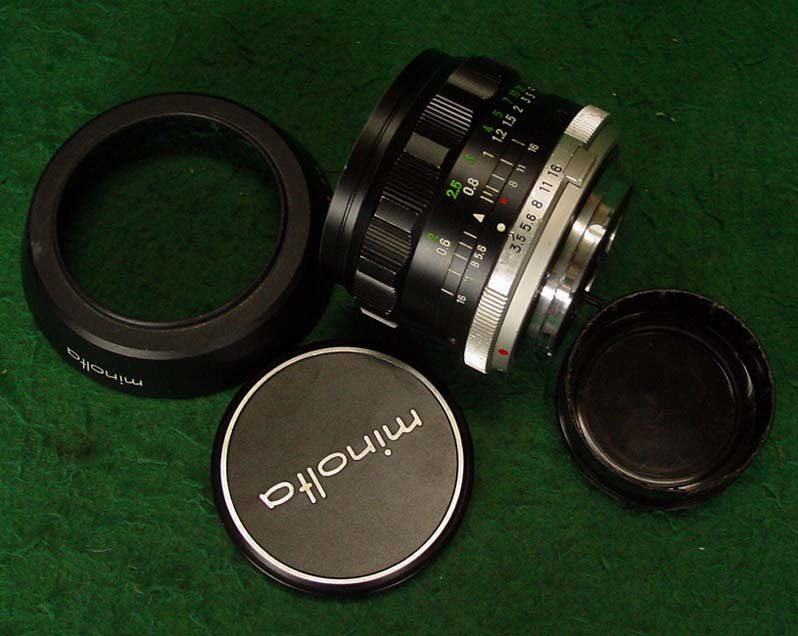 MINOLTA ROKKOR-SG 28 3 5