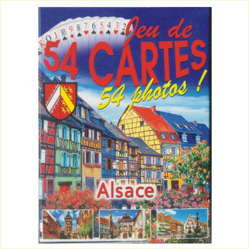 The scenery of the French scenery-Alsace's scenery poker