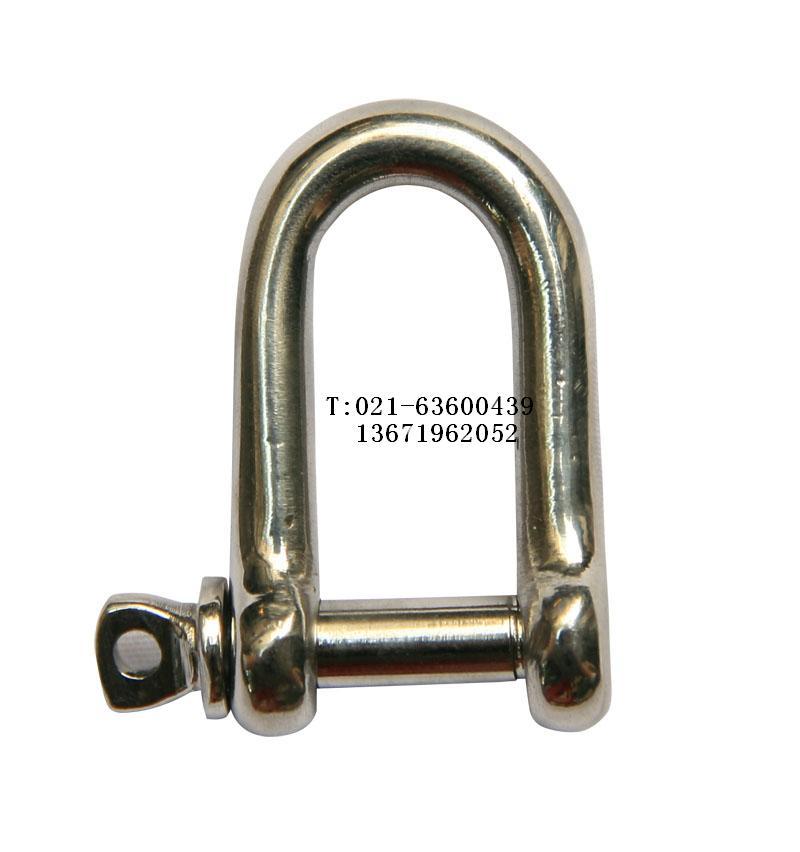 304 stainless steel bow row shackle D type shackle 25mm (diameter thickness)