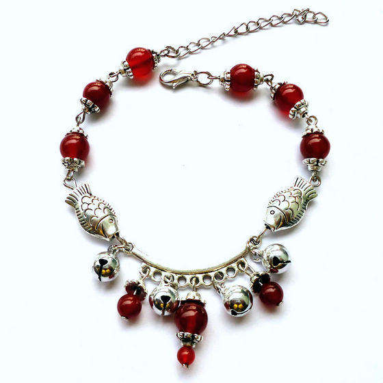 Bracelet de cheville en Matiere mixte - Ref 3103147 Image 1