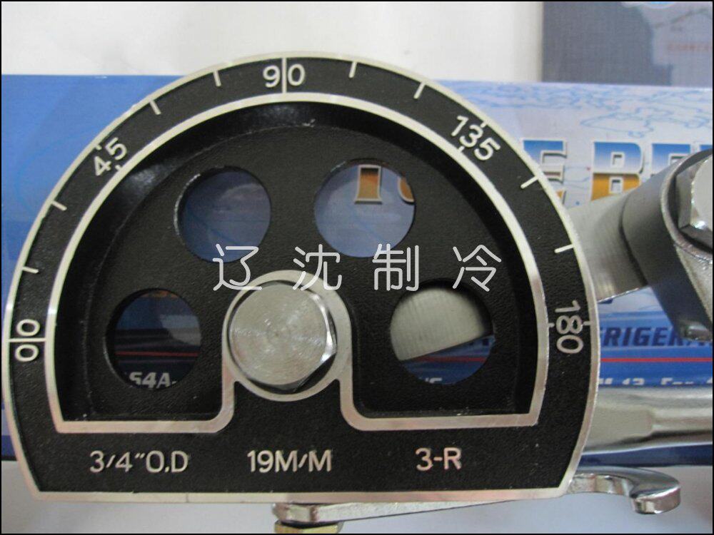 Large Holy Cross Pipe Bender Bendable 3 4 19mm 180 Degree Bender CT-364-12-180 degree