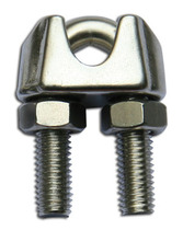 Stainless steel wire rope chuck wire rope chuck U-shaped chuck lock 4mm