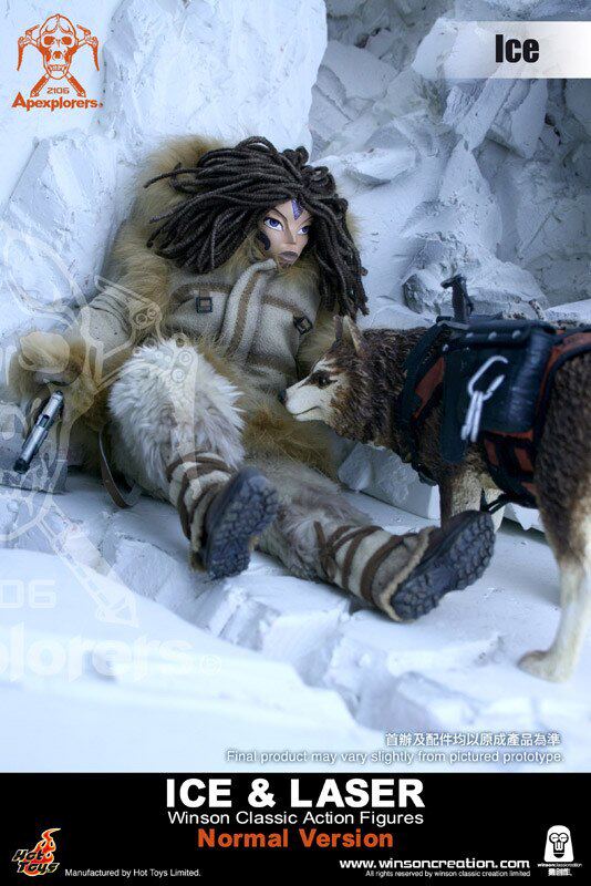 Soldier Eight-foot HT Iron Man songwriting 1: 6 Syracuse Ice Snow Dog Normal Edition