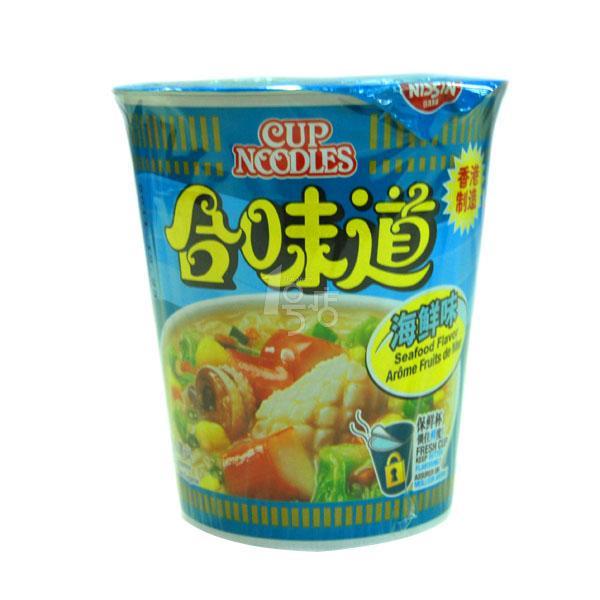 Nissin日清 合味道海鲜味油炸方便面杯面 75g