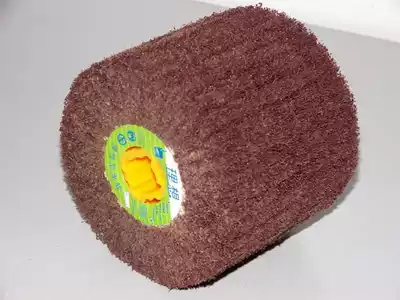 Stainless steel electric wire drawing machine portable pneumatic wire drawing machine special elastic nylon wheel