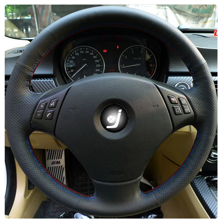 徐记方向盘套 BMW320 专车专用手缝真皮方向盘套 真皮汽车把套