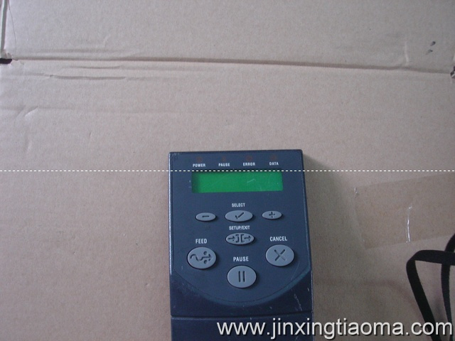 Original demolition machine Zebra Z4M LCD control panel Zebra Z4Mplus panel