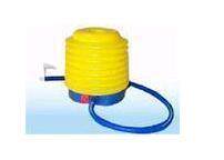 Foot on the pump Plastic spring cylinder Blow balloon swimming ring