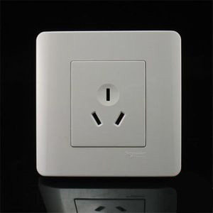 Schneider-Clipsal Schneider Qi Sheng switch panel E8000 tap white air conditioning socket