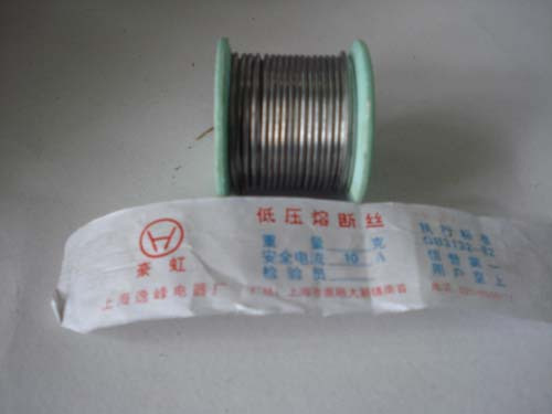 Fuse wire lead fuse 10A diameter 1 5MM length 4 7 meters porcelain plug fuse