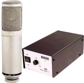 RODE K2 Capacitor Microphone / Love New Zhufu / Delivery