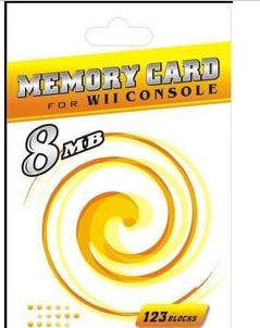 Nintendo Wii 8M Memory Card Wii8MB Memory Card WII Memory Card compatible with NGC machines