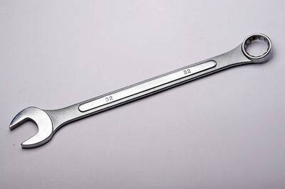 Metric convex rib dual-use wrench open wrench Plum open dual-use wrench Auto repair repair machine repair wrench 9-32