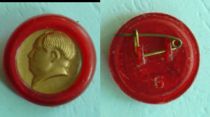 428 Mao Zedong badge plastic 20mm beautiful product