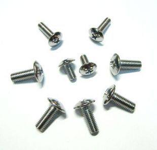 Iron cross with large flat head screws M5 * 6