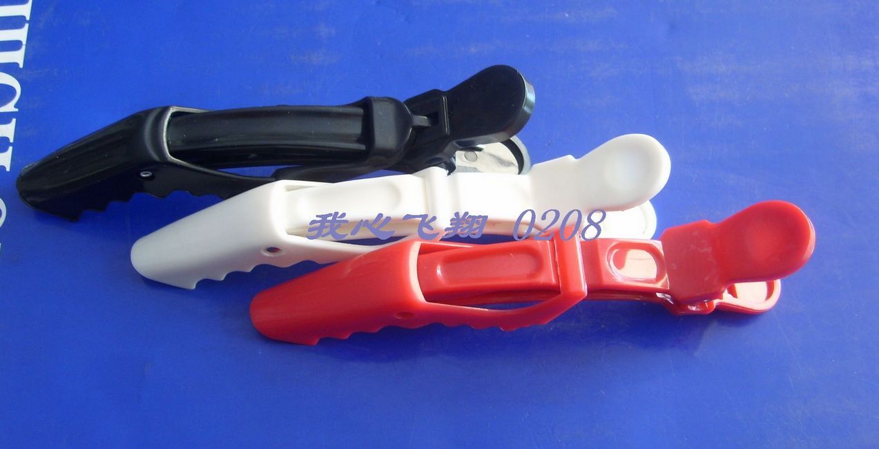 Professional hair clips hairdressing shop long mouth clip duck mouth clip fish mouth clip crocodile clip hairdressing partition clip tool