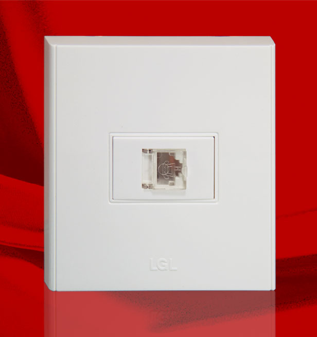 Telephone socket LGL Sonny electrician 86 Type II Core Phone socket High quality wall switch 