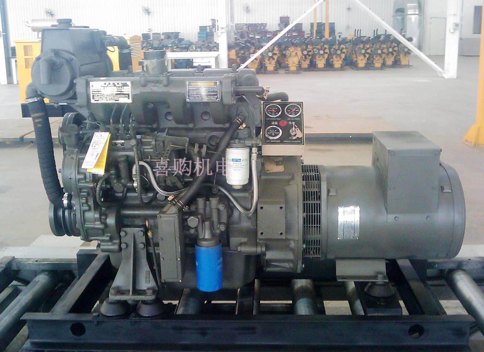 Weifang Huafeng 30KW diesel generator set K4100D5 with full copper motor Weichai General Plant power