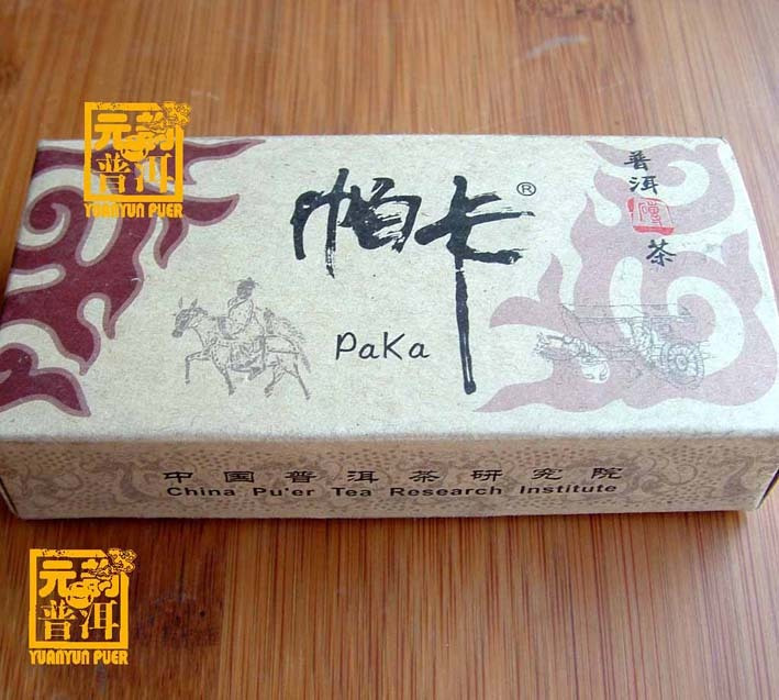 Meta Rhymes Tea Industry 2006 Paka Pu-erh Brick 100 gr China Pu-erh Tea Institute Products