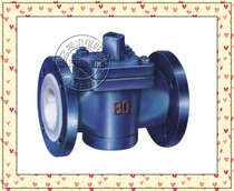 Cast steel plug valve flange lined fluorine plug valve X43F46-16 DN20 25 32 40 50 65 80 125