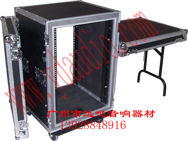 12U shockproof box with one side DJ rack workbench chassis cabinet aviation chassis shockproof air box