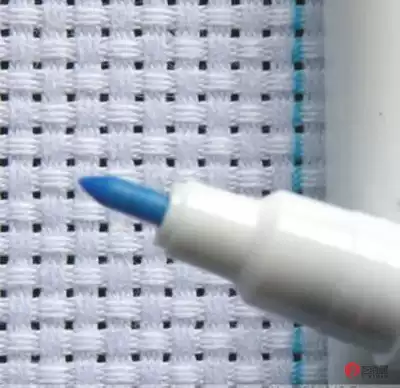 Adger Japanese cross stitch water-soluble pen water-soluble pen blue fiber head