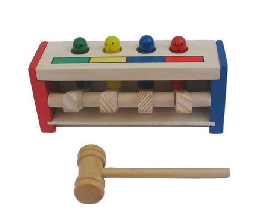 Puzzle Intelligence Infant Percussion Flying People Children Wooden Baby Toys Children Children Wise Puzzle Toy Building Blocks
