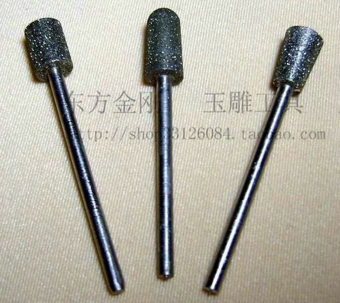 Promotion Oriental Diamond Jade Sculpture Tool Out of coarse grinding and shaping with 3-set 6mm diamond grinding head dmt3