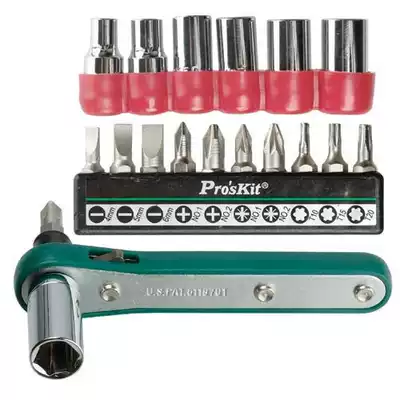 Baogong PROSKIT 1PK-202A ratchet replacement wrench set ratchet screwdriver ratchet sleeve