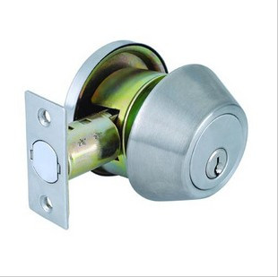 Permanent door lock Leucco door lock three-stage spherical door lock lock D101SS stainless steel wire drawing