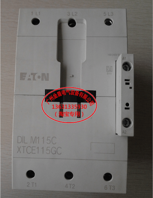 Eaton Müller AC contactor 115A DILM115C (RAC240) 220V