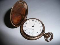 Pocket watch gilt watch ELGIN USA antiques and miscellaneous items