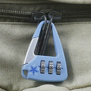 Треугольная мини -блокировка пароля/3 -бит -пароль блокировка пароля/мини -подвеска/мультфильм -пароль блокировки блокировки блокировки студента